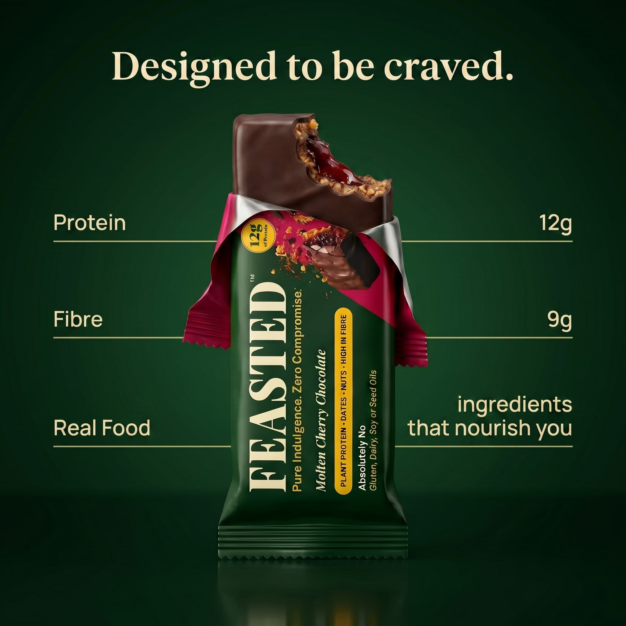 Molten Cherry Chocolate — 12-Bar Box